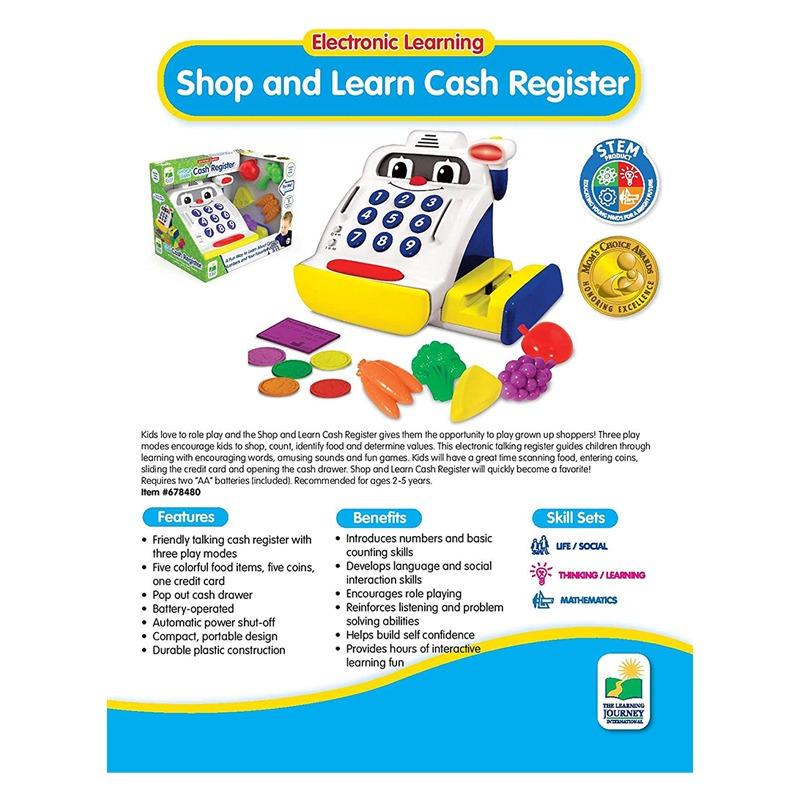 The Learning Journey Shop And Learn Cash Register