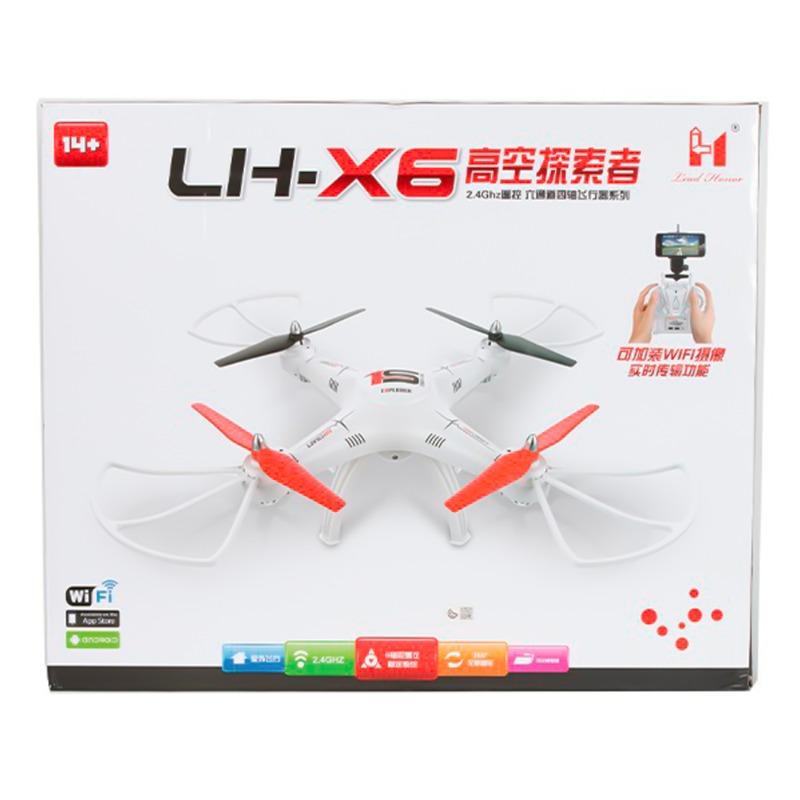 Six Axis Gyro Drone - Red
