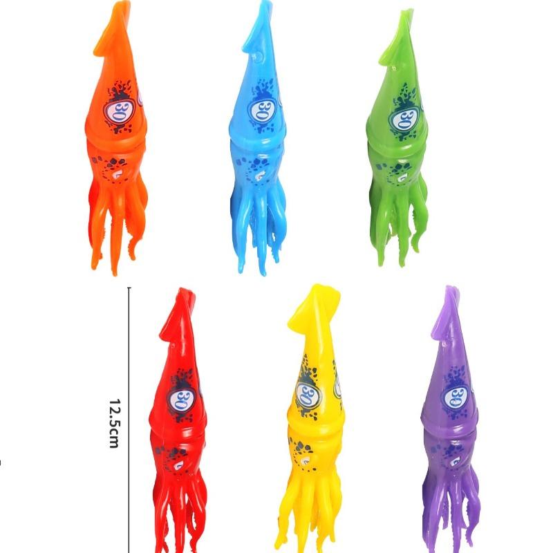 Mondo Diving Squid Toys 6 Pcs