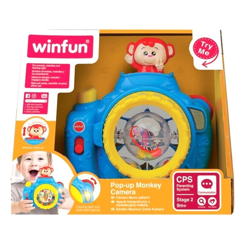 وين فن - لعبة كاميرا بوب أب بتصميم قرد