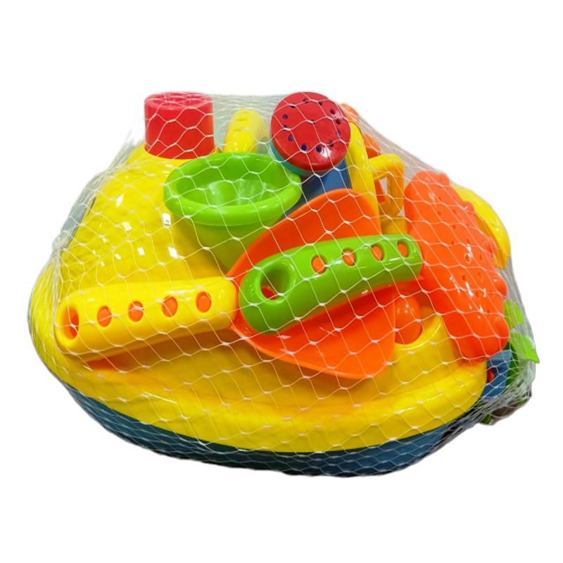 Beach Toys Set Yellow - 8 Pieces