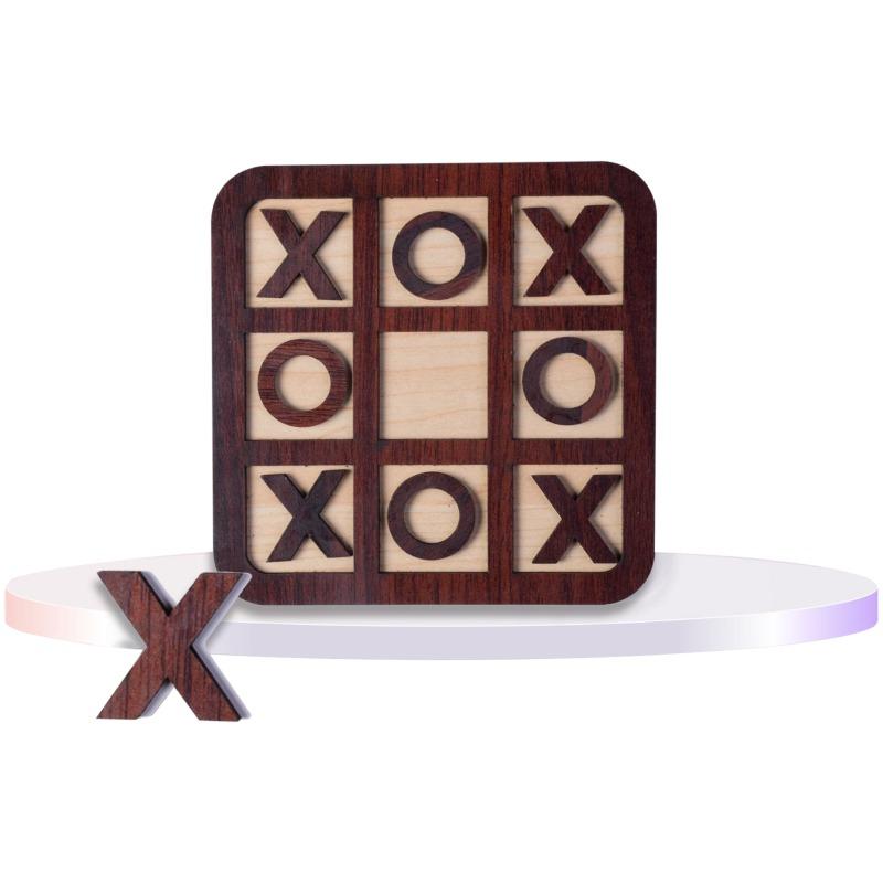 Tic Tac Toe XO Game Small Size - Multicolors
