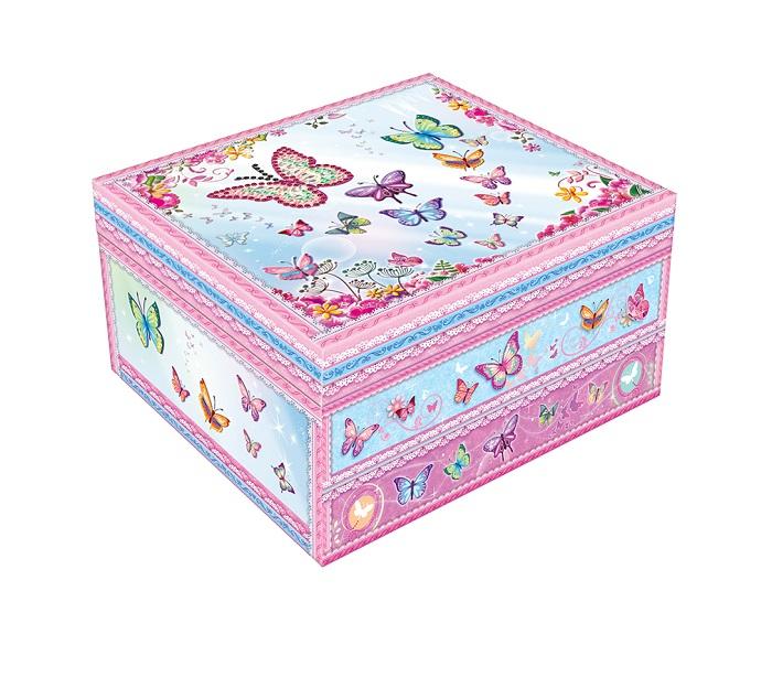 Stamps And Stickers Set Box - Butterfly