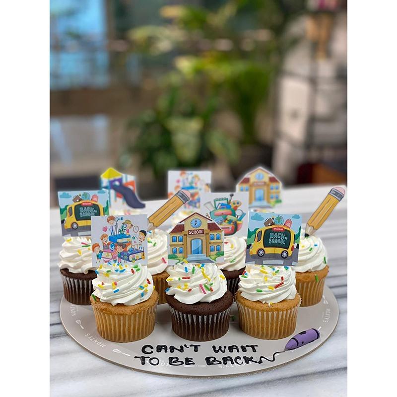 Montys Back to School Cupcakes