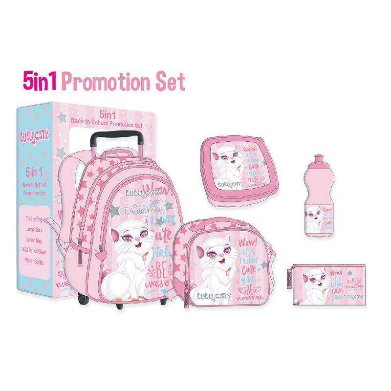 Lulu Caty Backpack Set 16- 5 in 1