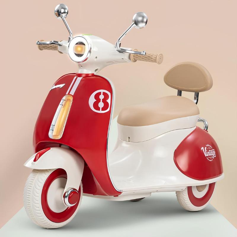 Vespa Battery Operated Motorcycle - Red