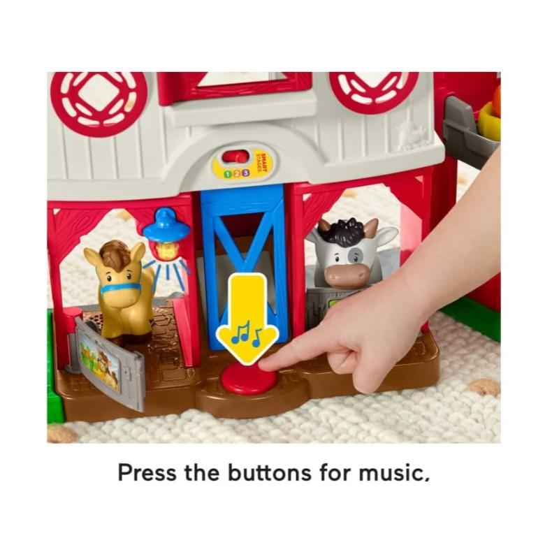 Fisher Price Caring for Animals Farm With Music