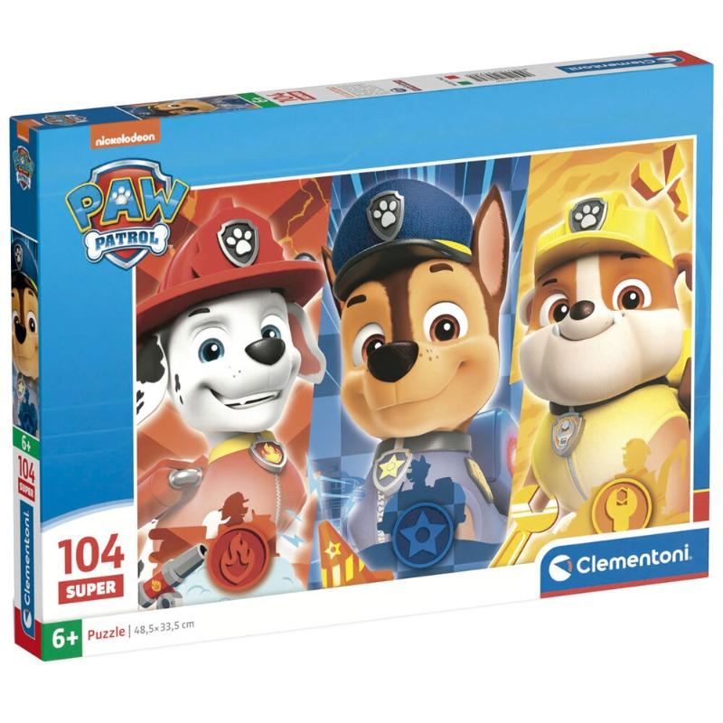 Clementoni Super Paw Patrol Puzzle 104 Pieces