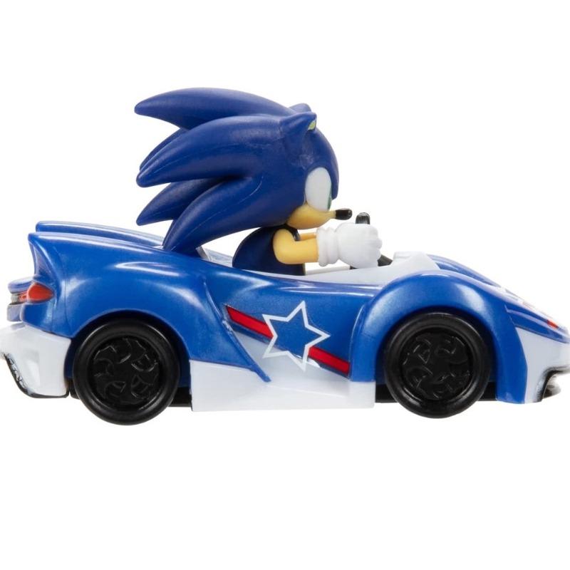 سونيك ذا هيدج هوج - سيارات دايكاست مقياس 1:64 - 3 قطع