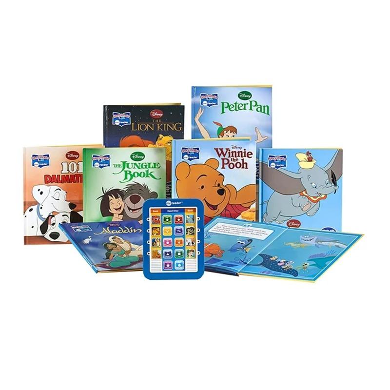 ديزني كلاسيك قارئ إلكتروني مع 8 كتب صوتية