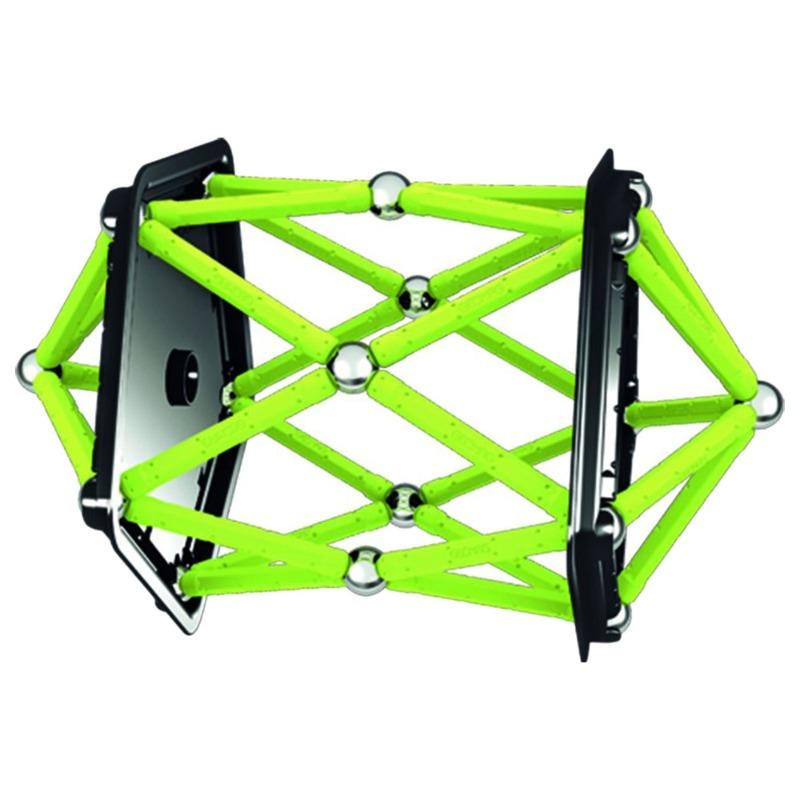 Glowy Build (Geomag Glow Magnetic Construction Set + Wheat Straw Puzzle DIY)