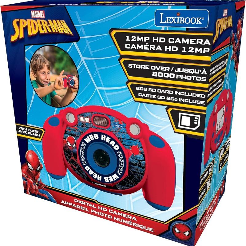 ليكسي بوك - كاميرا سبايدر مان للأطفال مع وظائف الصور والفيديو