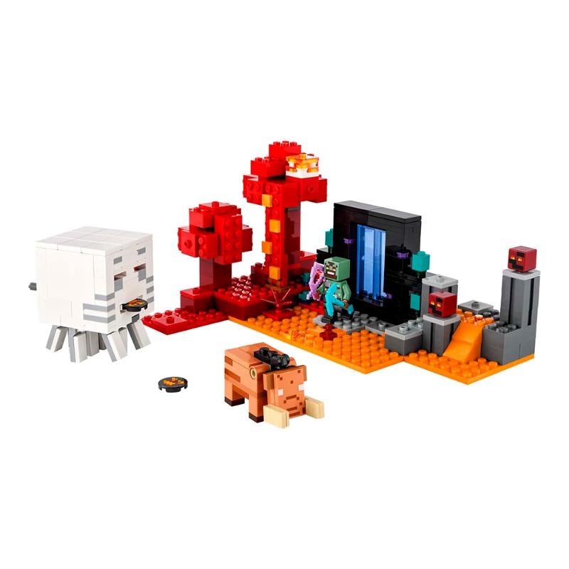 LEGO Minecraft Ambush Lower Portal