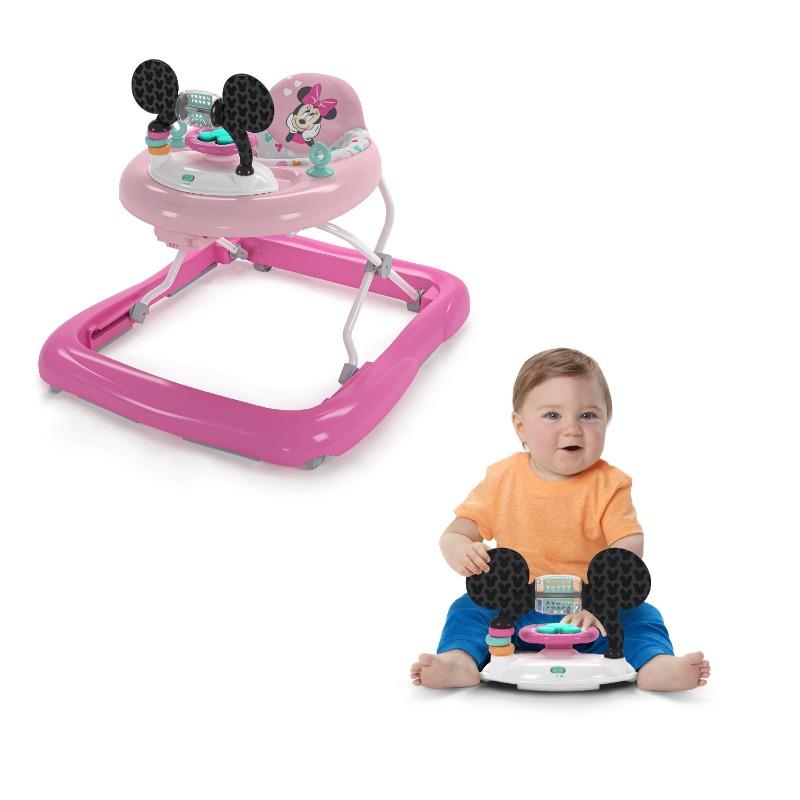 Bright Starts Minnie Mouse Tiny Trek Walker 2-in-1