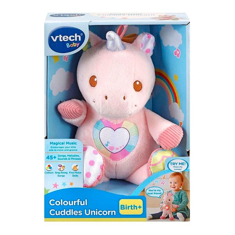 في تك بيبي - لعبة قطيفة اليونيكورن الملون