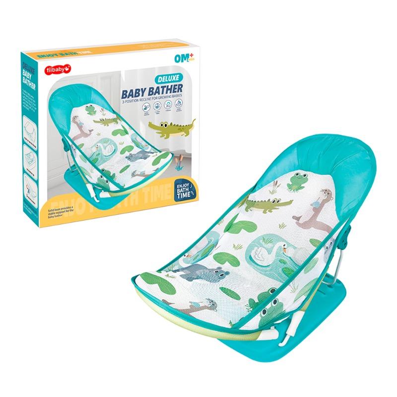 Baby Shower Chair With Pillow Blue