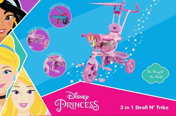 Disney Princess Themed 3-in-1 Stroll