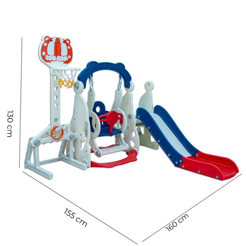 ليتل تودلرز - مجموعة لعب الارجوحة 4 في 1 للاطفال