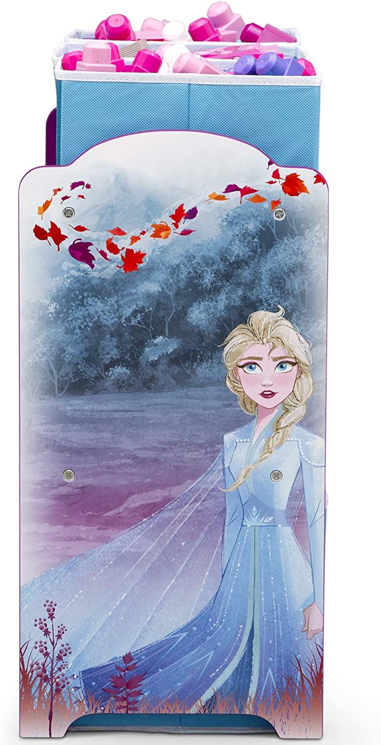ديزني فروزن 2 - صندوق تخزين العاب الأطفال - متعدد الصناديق