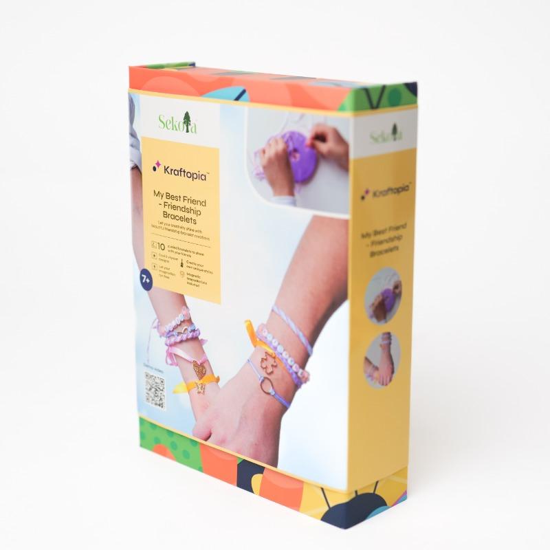 Sekoia Kraftopia My Best Friend - Friendship Bracelets Craft Set