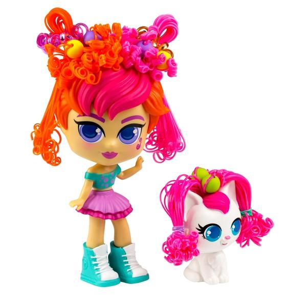 كيرلي جيرلز - دمية جيت ستير أديلي و فيجي ألوان متعددة