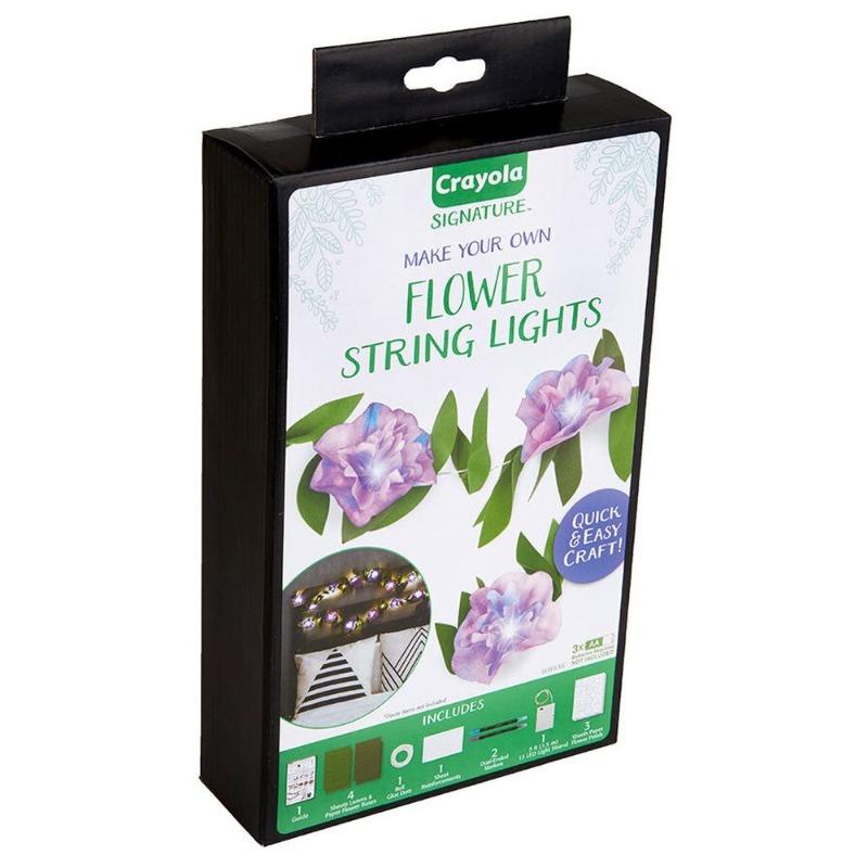 Crayola Luminous Flowers Coloring Set