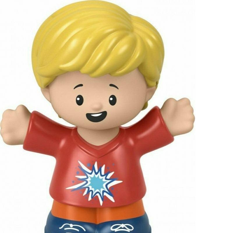 Fisher Price Little People Mom Doll-red T-shirt