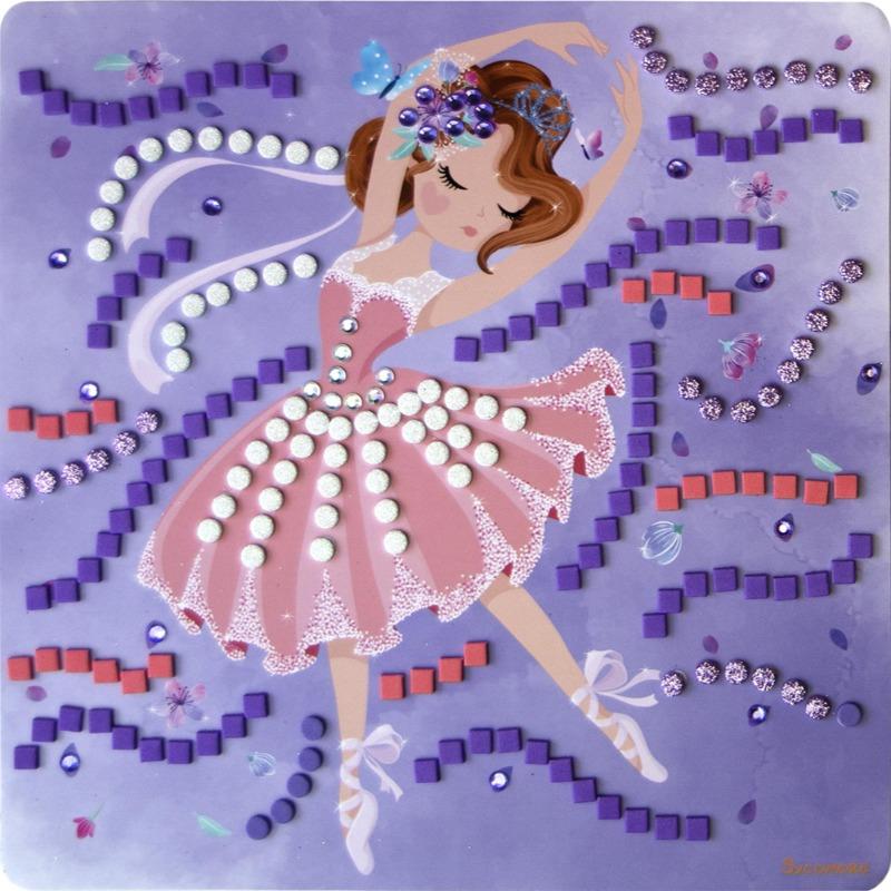 Sycomore Stick & Fun Large 5 Mosaics Ballerina Princess