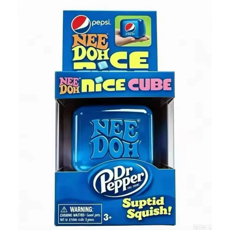Needoh Nice Cube Squishy Stress Toy - Pepsi