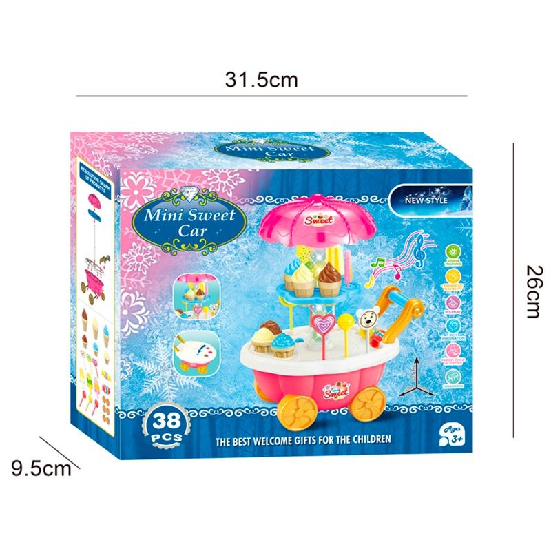 Mini Sweet Car Playset - 38 Pcs