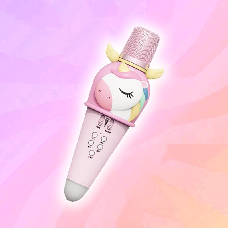 لعبة ميكروفون يونيكورن بلوتوث للاطفال