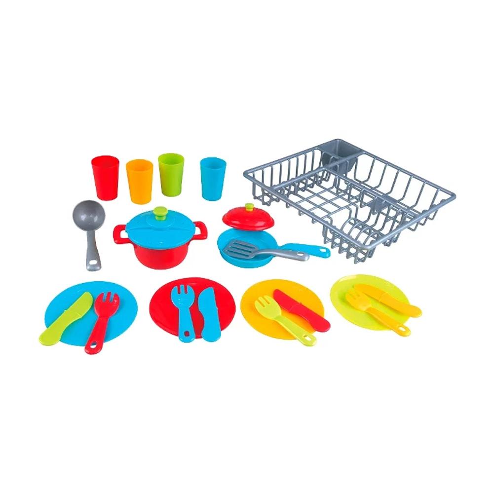 PlayGo - Set Of Dishes With Drying