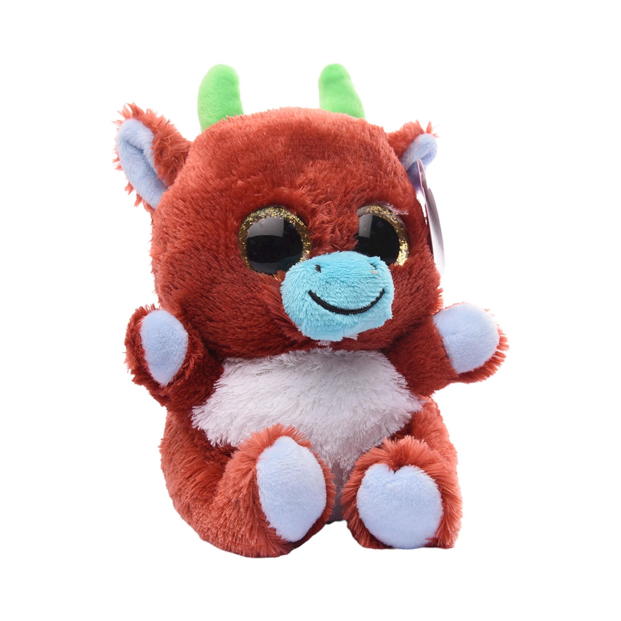 Cuddly Loveables Bison Plush Toy 15cm