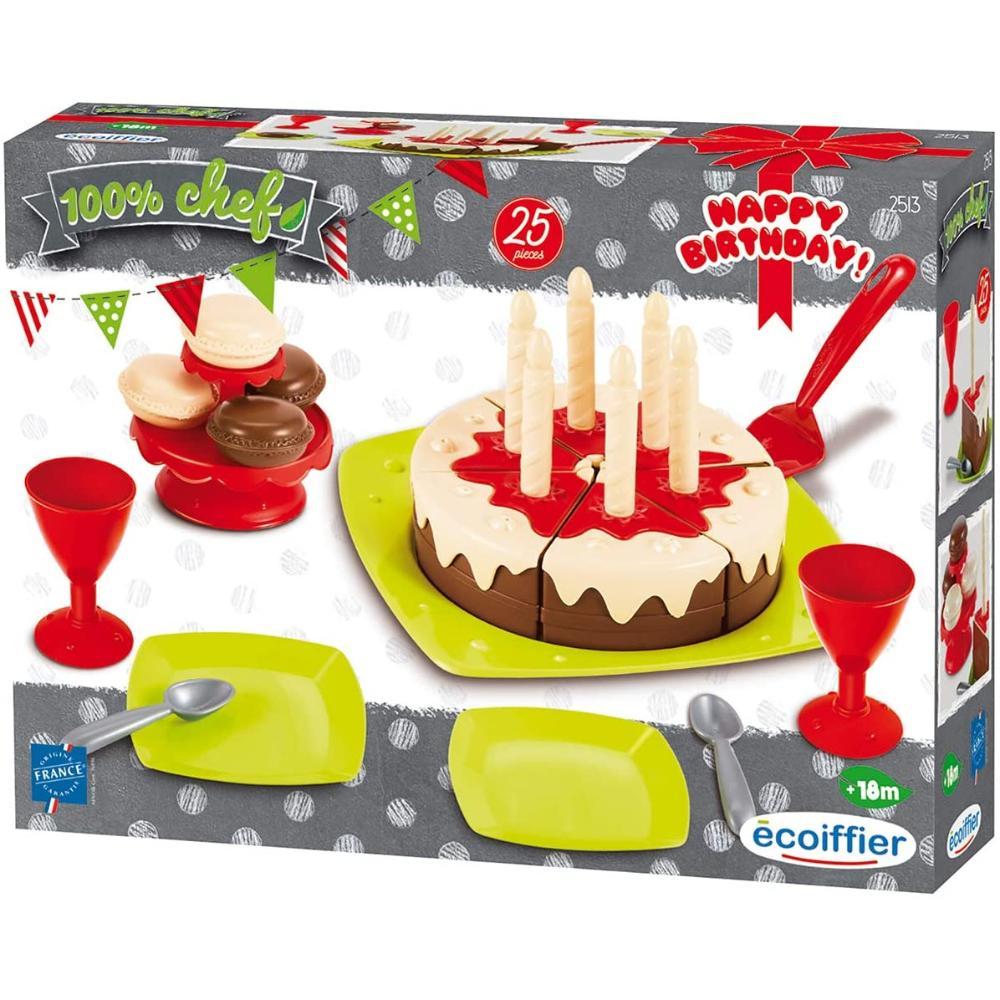 Ecoiffier Set Birthday Cake