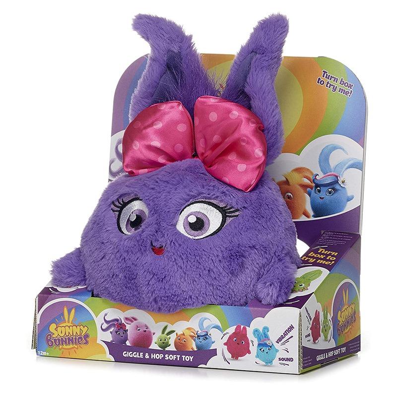 Sunny Bunnies Huggable Plush Iris - Purple