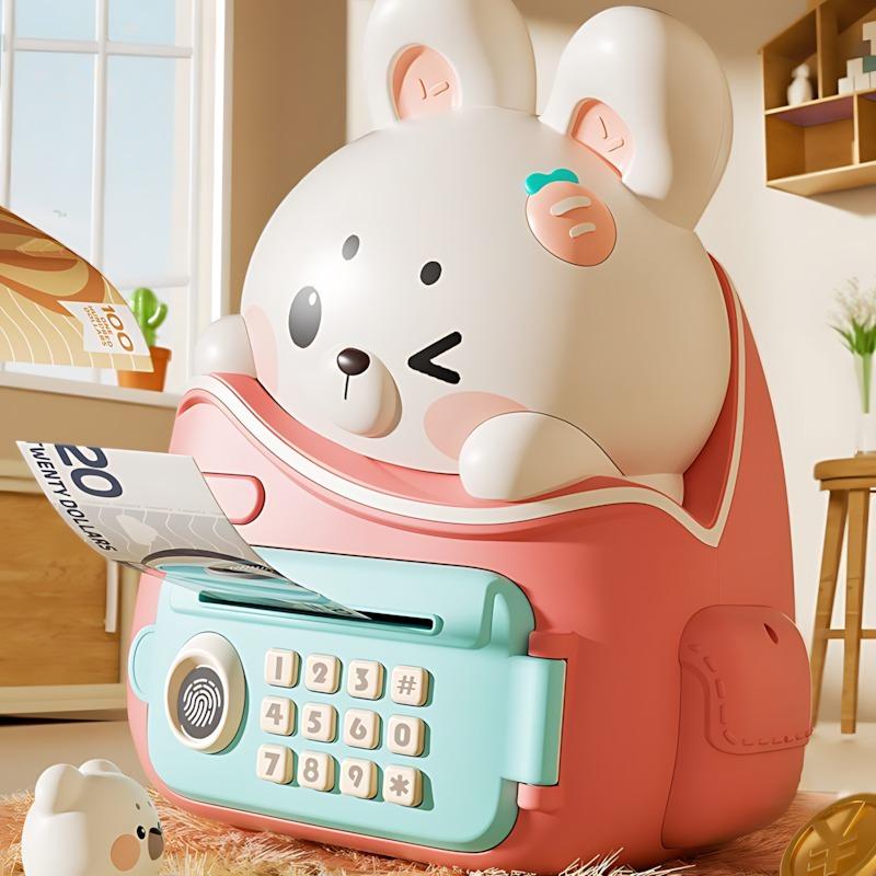 ياباو - حصالة الحقيبة بتصميم الأرنب