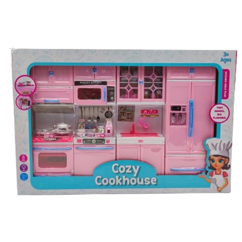 Happy Little Cooking Modern Kitchen Combination - Pink