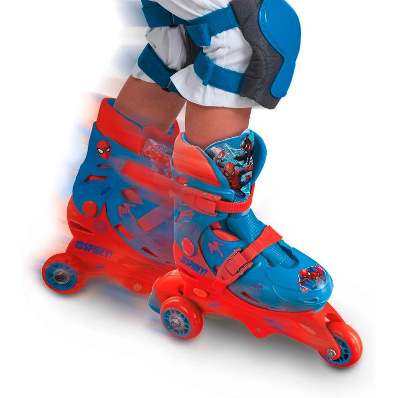Mondo Spiderman Triple Skate Roller