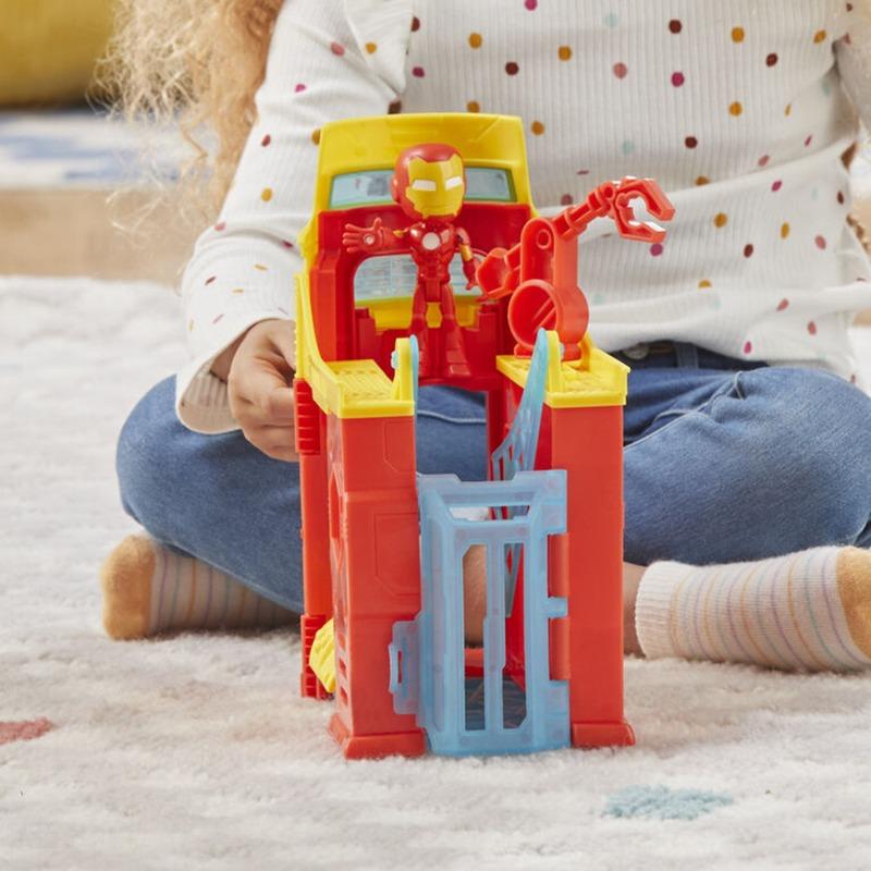 Marvel Stark Tower Playset - Iron Man/Spidey