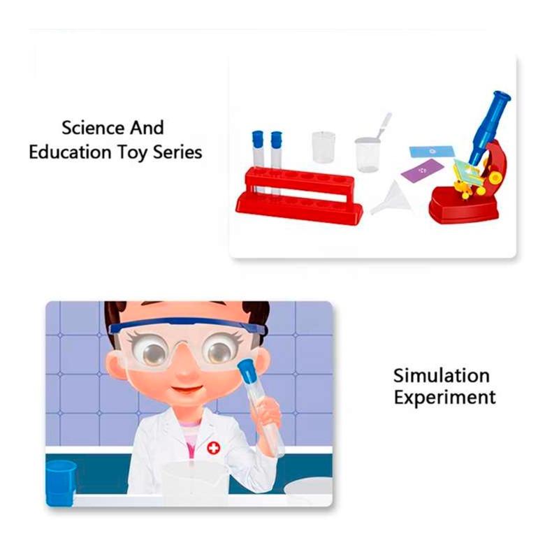Laboratory Suit With Nurse's Microscope