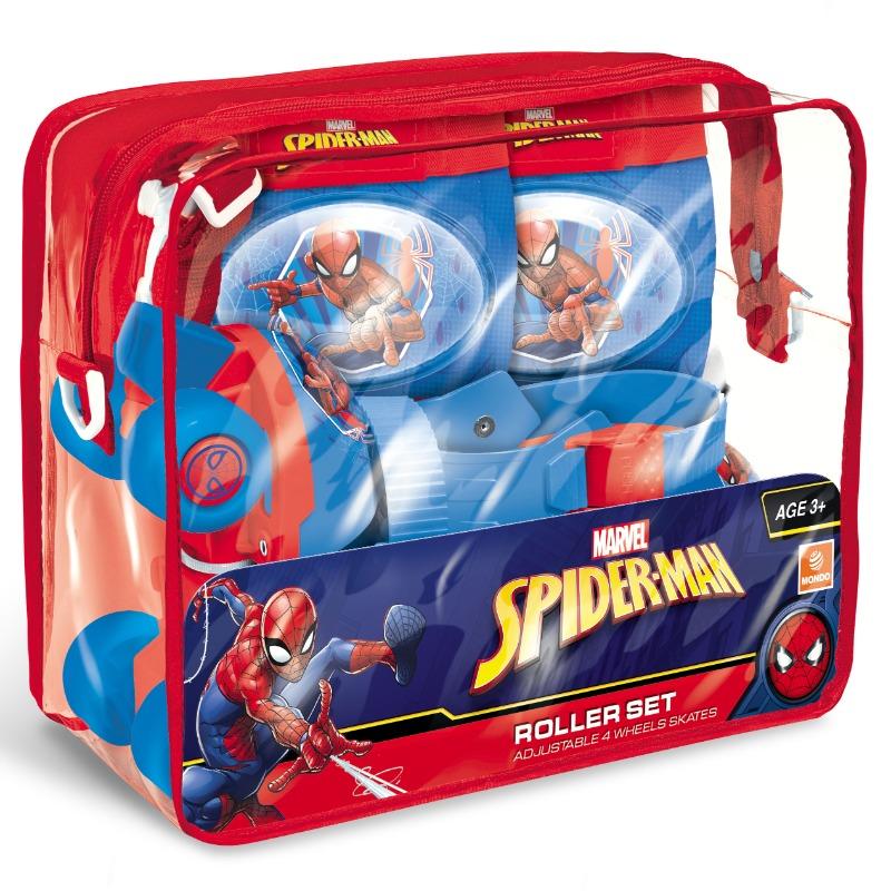 Mondo Roller 4 wheels Spiderman Skates Set