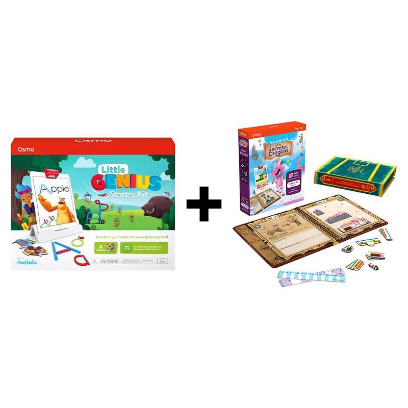 Osmo Little Genius Starter Kit and Osmo Dragon Game Bundle