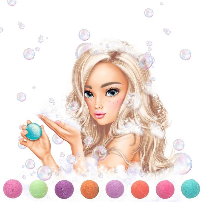 Top Model Beauty & Me Colorful Bath Bombs 8 Pieces