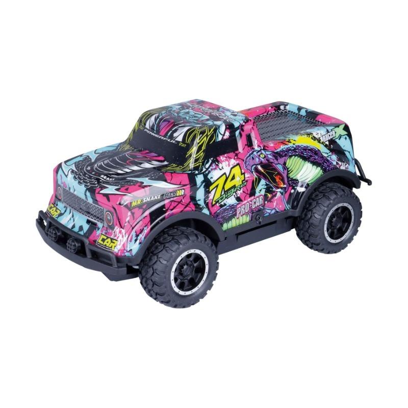 ريفيل - سيارة جوست رايدر قابل لإعادة الشحن لون وردي