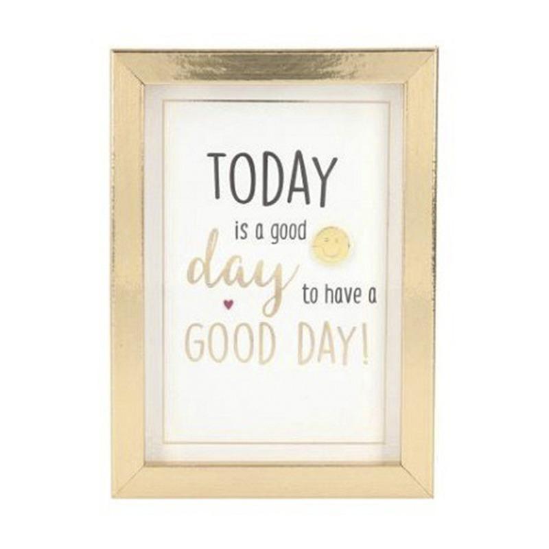 توب مودل - إطار خشبي للصور بعبارات جميلة - حجم صغير