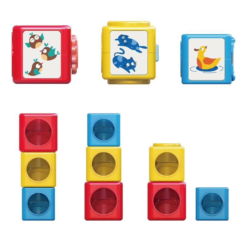 هولا - مجموعة لعب تخزين وفرز الأشكال الهندسية