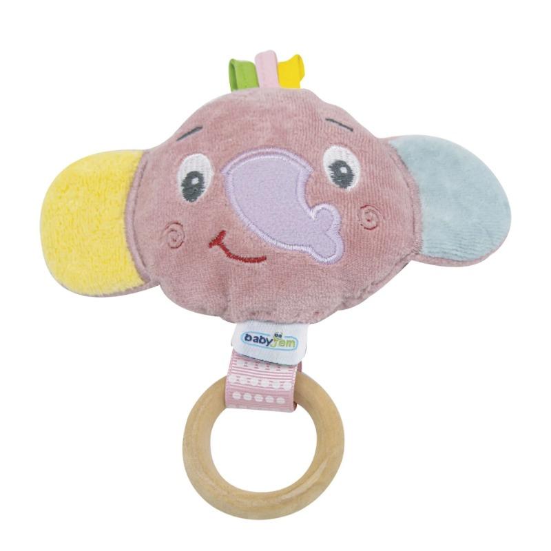 Babyjem Mini Elephant Toy - Pink