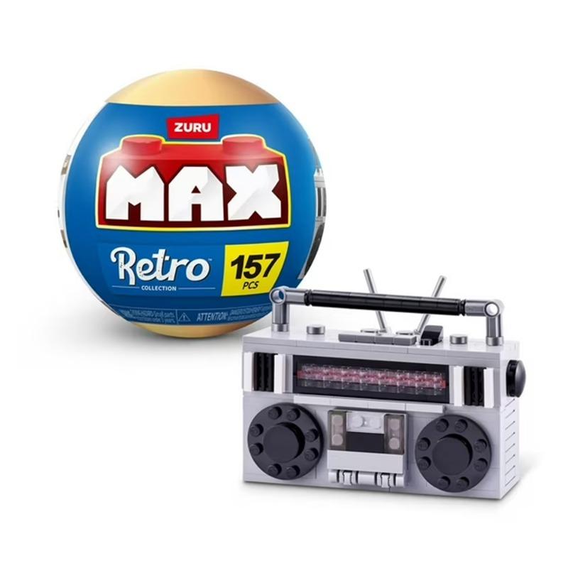 زورو - مجموعة مكعبات البناء ماكس بريميوم من سلسلة ريترو المميزة - متنوع