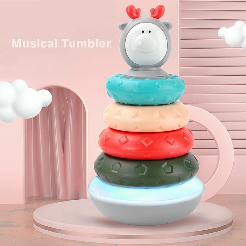 Kaichi - Musical Stacking Circle Rings Baby Toy