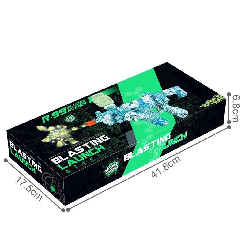 مسدس كرات الجل مع إضاءة ليلة